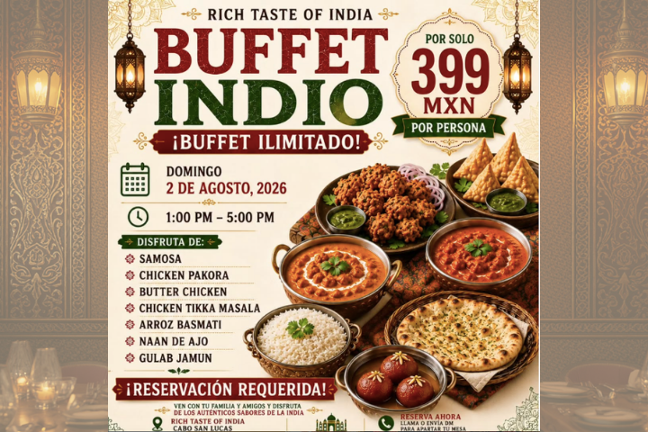 Unlimited Indian Buffet at Rich Taste of India