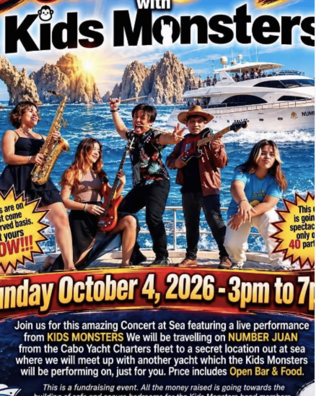 Rockin’ the Sea of Cortez with Kids Monsters