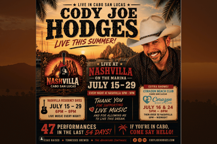 Cody Joe Hodges: Nashvilla Residency