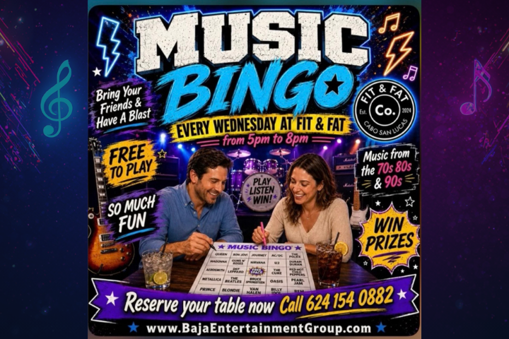 Music Bingo at Fit & Fat Co.