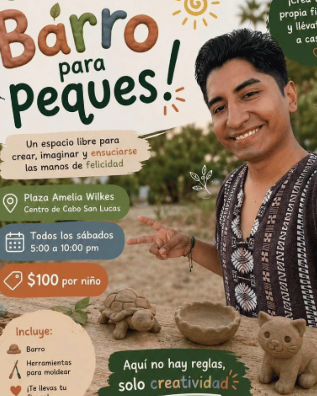 Barro para Peques – Kids’ Clay Workshop
