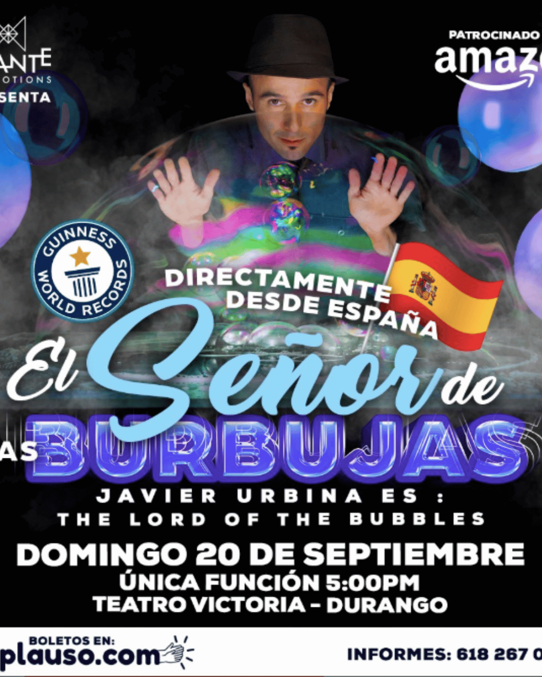 El Señor de las Burbujas – Javier Urbina