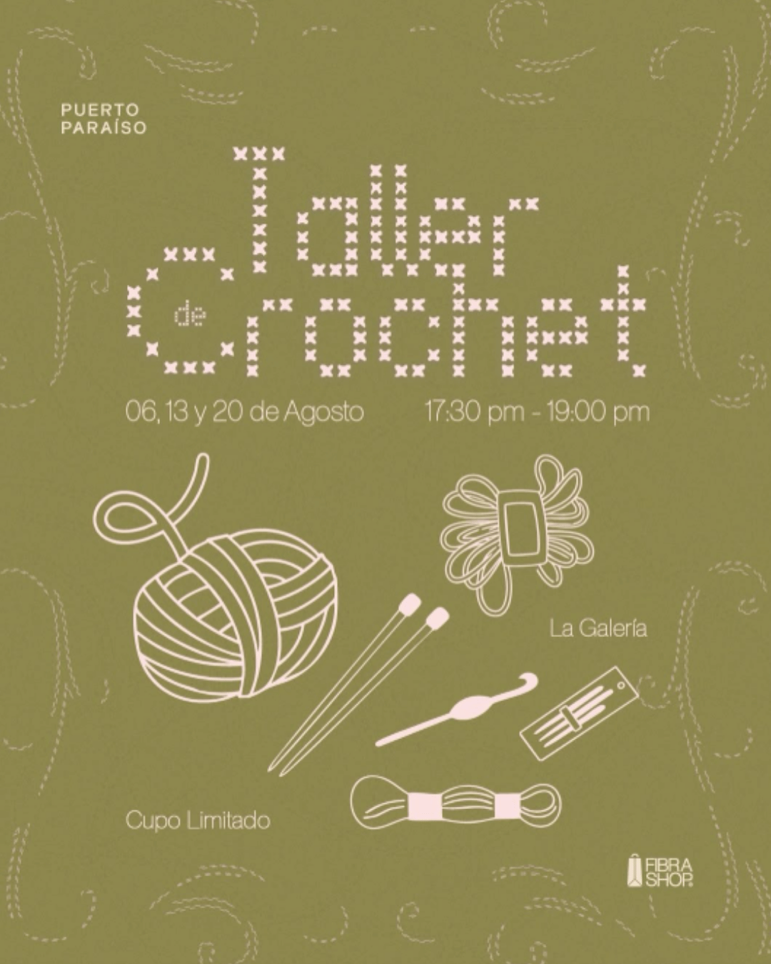 Taller de Crochet en La Galería