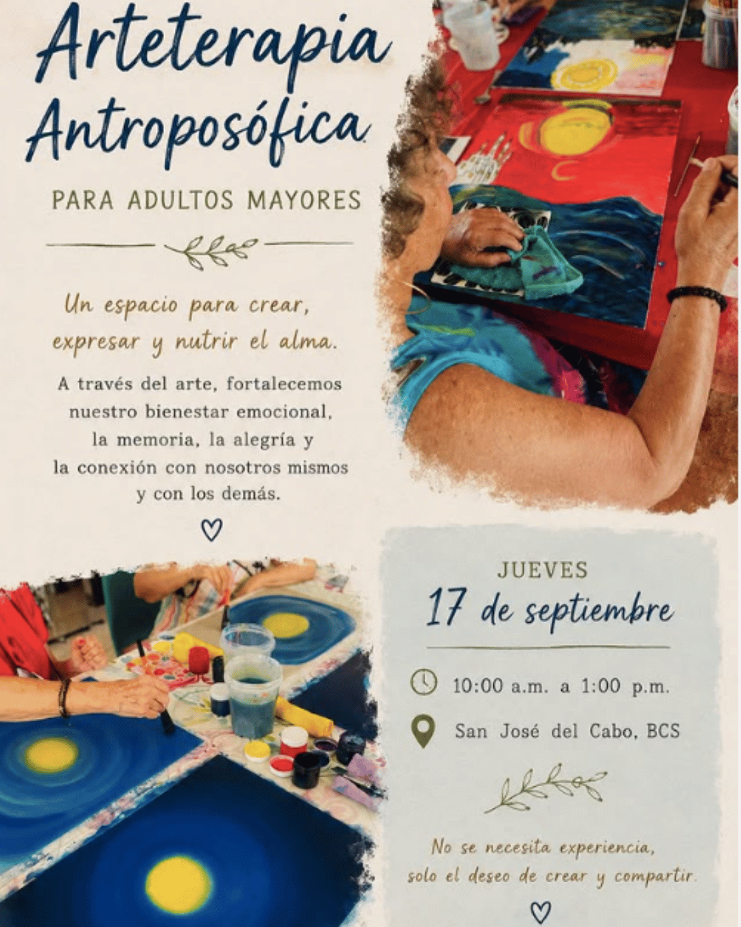 Arteterapia Antroposófica para Adultos Mayores