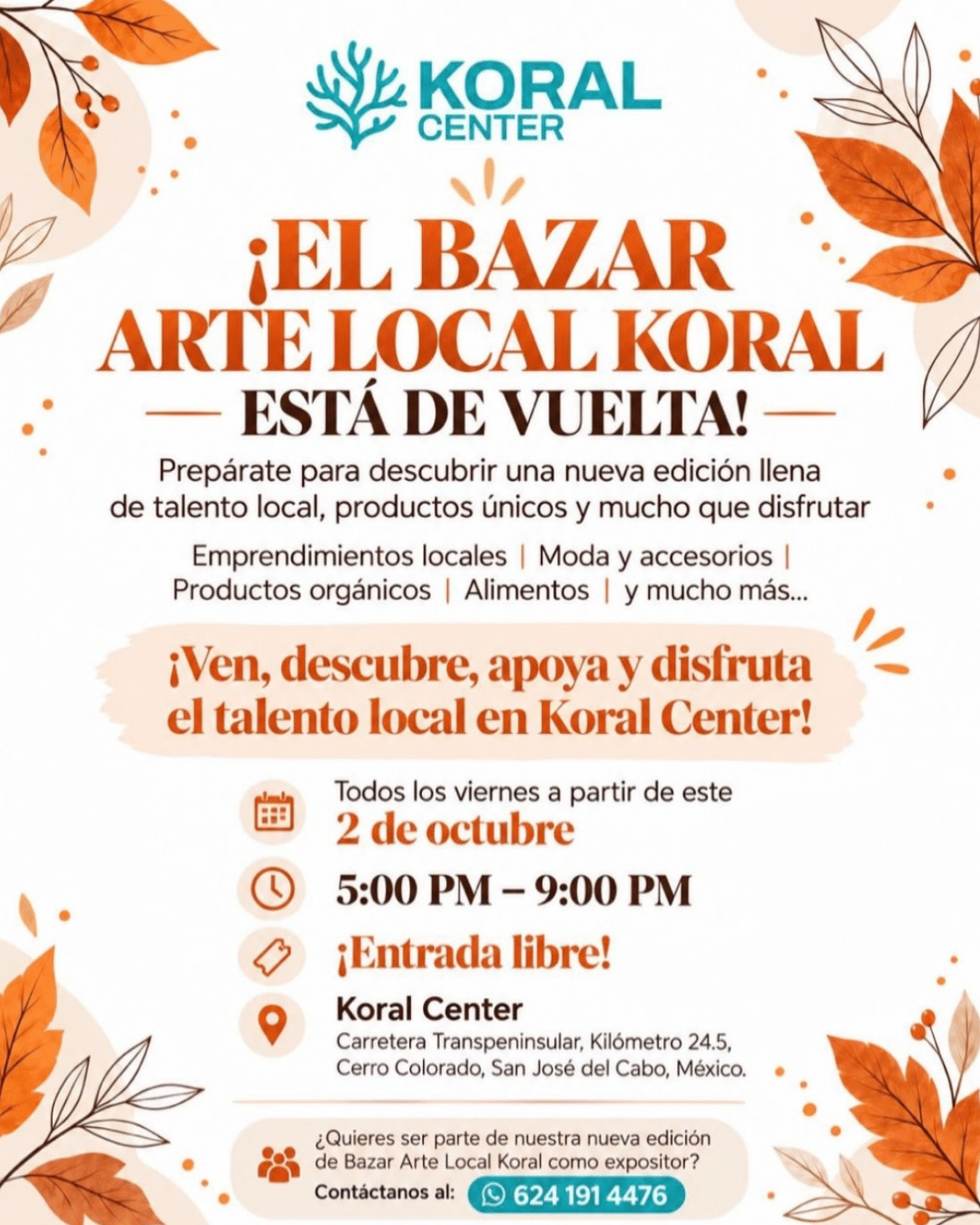 Bazar Arte Local Koral